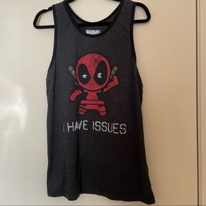 Authentic Deadpool Muscle Tank I have issues